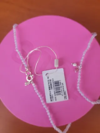 Collar Tous Rubí y Perla