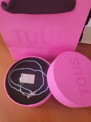 Collar Tous Rubí y Perla