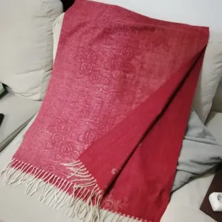 Bufanda Manta Rosa y Roja