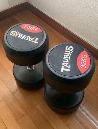 Mancuernas Taurus 32kg (2 unidades)