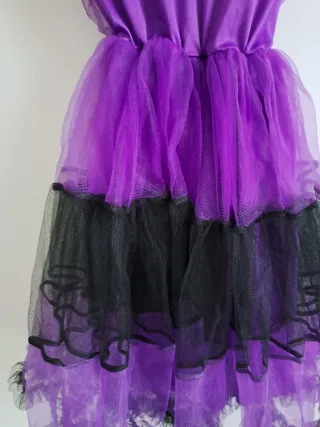 Vestito pipistrello per carnevale da bambina