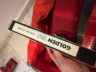 Aspiradora portátil roja