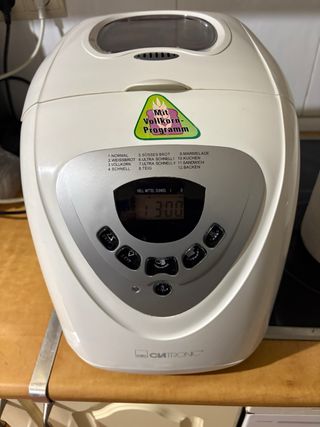 Panificadora Clatronic con programa integral