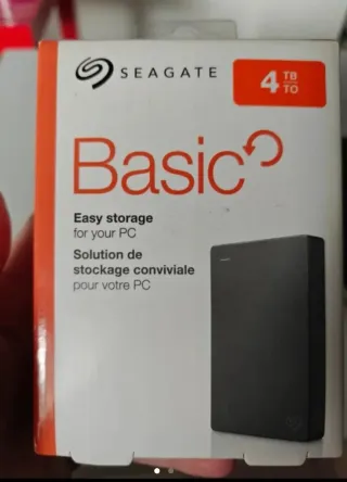 Disco Duro Externo Seagate 4TB Nuevo