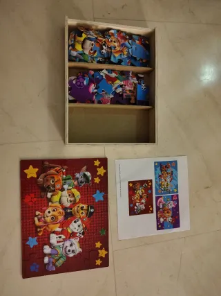 Puzzle Paw Patrol 3+ años