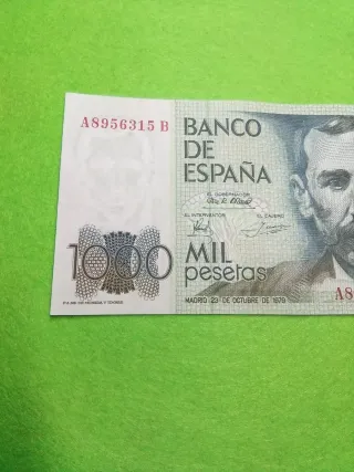 Billete 1000 pesetas Banco de España 1979