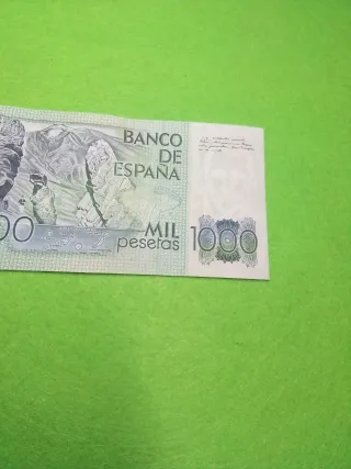 Billete 1000 pesetas Banco de España 1979