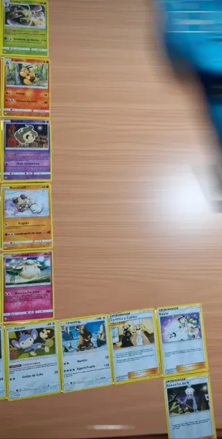 Cartas Pokémon 2017, 2020, 2021 y 2023