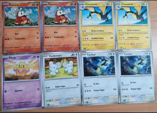 Cartas Pokémon 2017, 2020, 2021 y 2023