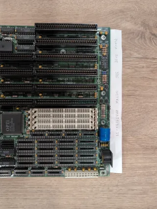 Placa base 386 Octek con micro DX-33MHz