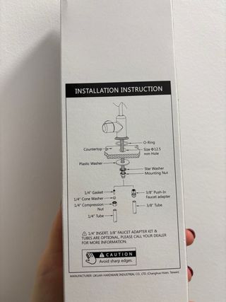 Grifo Osmosis Plata y Blanco