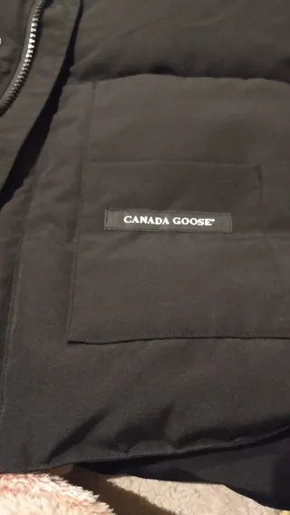 Chaleco Canada Goose Negro