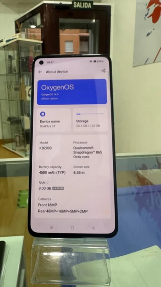 OnePlus 8T Verde 128GB 8GB RAM