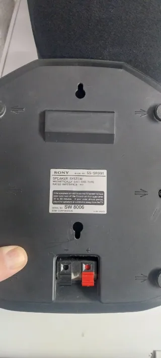 Altavoces Sony Negros