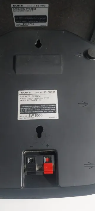 Altavoces Sony Negros