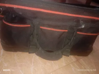 Bolsa-Maletín Herramientas TAYG Negro/Rojo NYLON