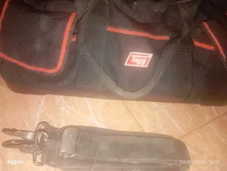 Bolsa-Maletín Herramientas TAYG Negro/Rojo NYLON