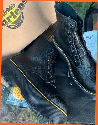 Botines Dr. Martens Talla 38 Negros