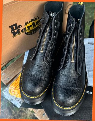 Botines Dr. Martens Talla 38 Negros