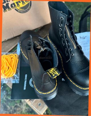 Botines Dr. Martens Talla 38 Negros