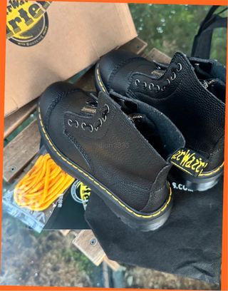 Botines Dr. Martens Talla 38 Negros