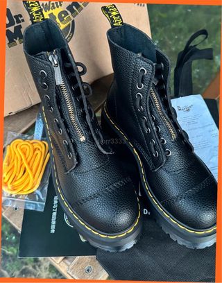 Botines Dr. Martens Talla 38 Negros