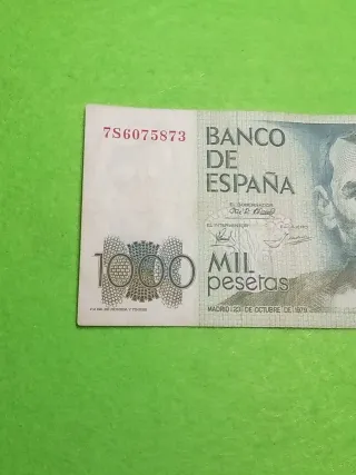 Billete 1000 Pesetas Banco de España 1979