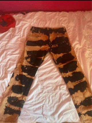 Pantaloni Levi's vintage effetto tie-dye