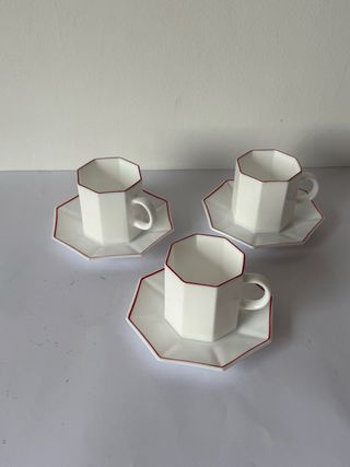 Juego 3 Tazas Vintage Arcoroc