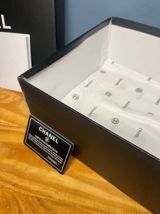 Chanel Sneakers Blancas Plata Nuevas Talla 43