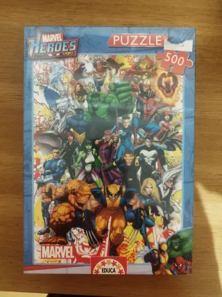 Puzzle Marvel Héroes 500 Piezas Educa