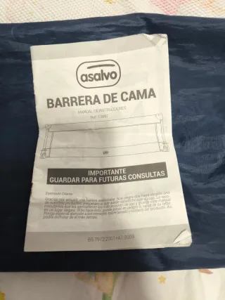Barandilla Cama Plegable Asalvo Grande