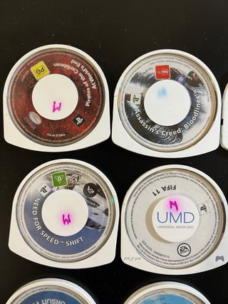 Lote 16 Juegos PSP UMD