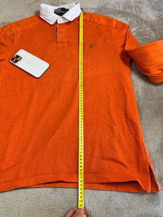 Polo Ralph Lauren Naranja Manga Larga