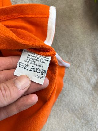 Polo Ralph Lauren Naranja Manga Larga