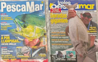 2 revistas de pesca