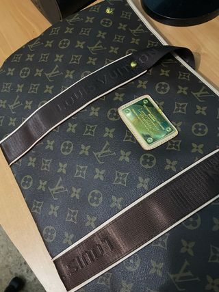 Bolso Louis Vuitton Marrón y Verde Auténtico