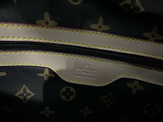 Bolso Louis Vuitton Marrón y Verde Auténtico