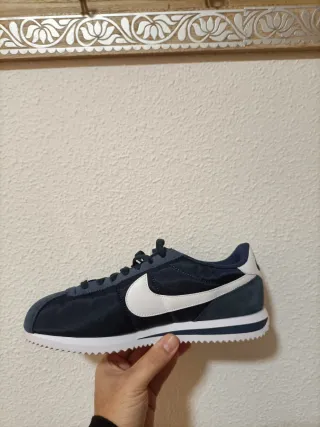 T41 Nike Cortez Txt  Azul Marino