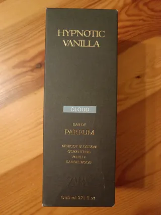Perfume " HIPNOTIC VAINILLA CLOUD " ZARA 80 ML.