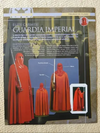 Miniatura Star Wars Guardia Imperial Plomo