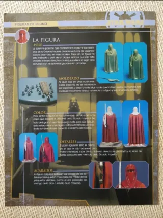 Miniatura Star Wars Guardia Imperial Plomo