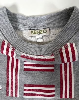 Vestito Kenzo Paris bambina 4 anni felpato