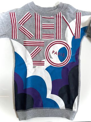 Vestito Kenzo Paris bambina 4 anni felpato