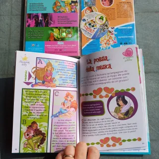 Winx Club: 3 DVD + Libro cartone animato bambini