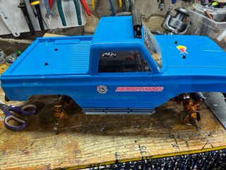 Traxxas TRX4 Carrocería Azul