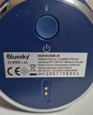 Mini Batidora Portátil USB Bluesky Azul