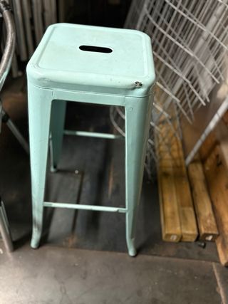 Taburete metálico estilo industrial precio unidad