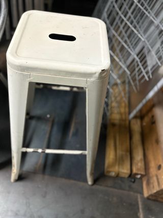 Taburete metálico estilo industrial precio unidad