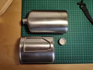 Pathfinder M34 Scout canteen, Acero Inoxidable